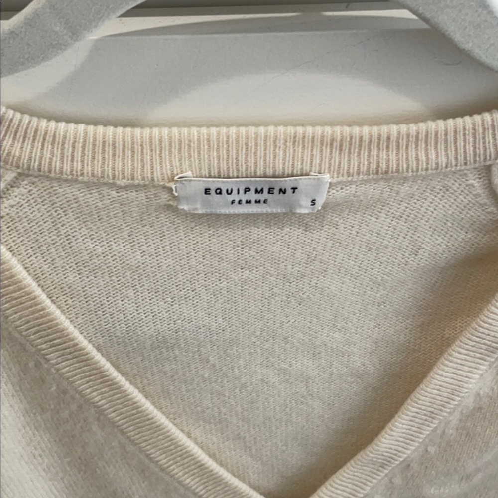 Equipment oversized cashmere sweater - Picture 2 of 4